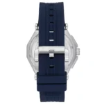 ساعة يو إس بولو أسيـن USPA1107-02 رجالية رياضية – U.S. Polo Assn. Men’s Sport Watch 43mm Blue Dial Blue Silicone