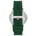 ساعة يو إس بولو أسيـن USPA1107-03 رجالية رياضية – U.S. Polo Assn. Men’s Sport Watch 43mm Green Dial Green Silicone