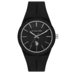 ساعة يو إس بولو أسيـن USPA1110-02 رجالية رياضية – U.S. Polo Assn. Men’s Sport Watch 41mm Black Silicone