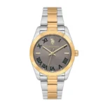ساعة يو إس بولو أسيـن USPA1114-01 رجالية كلاسيكية – U.S. Polo Assn. Men’s Classic Watch 40x48mm Smoked Dial