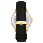 ساعة يو إس بولو USPA1069-07 كلاسيكية ذهبي جلد أسود 42 ملم – U.S. Polo Assn. Classic 42mm Gold Case Black Leather