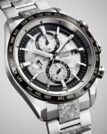 ساعة سيتيزن أتيسا AT8284-61A تيتانيوم إيكو درايف – Citizen Attesa Eco-Drive Titanium 42mm Silver Dial