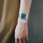ساعة كاسيو AQ-240E-3ADF أنالوج ورقمية بسوار ستانلس ستيل | Casio AQ-240E-3ADF Analog-Digital Watch