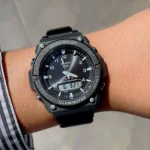 ساعة كاسيو AQ-S820W-1AVDF سولار أنالوج ورقمية مقاومة للماء | Casio AQ-S820W-1AVDF Solar Analog-Digital Watch Waterproof