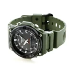 ساعة كاسيو AQ-S820W-3BVDF سولار أنالوج ورقمية بسوار ريزن أخضر | Casio AQ-S820W-3BVDF Solar Analog-Digital Watch Green Resin Band