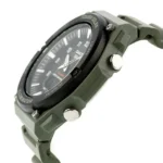 ساعة كاسيو AQ-S820W-3BVDF سولار أنالوج ورقمية بسوار ريزن أخضر | Casio AQ-S820W-3BVDF Solar Analog-Digital Watch Green Resin Band