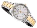 ساعة كاسيو الرجالية الكلاسيكية ثنائية اللون MTP-1303SG-7AVDF – Casio Two-Tone Classic Silver Gold Watch