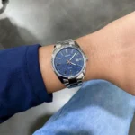 ساعة كاسيو الرجالية الكلاسيكية MTP-1302DA-2A1VDF – Casio Classic Stainless Steel Blue Dial Watch