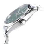 ساعة كاسيو الرجالية الكلاسيكية MTP-1302DA-3AVDF – Casio Classic Stainless Steel Green Dial Watch