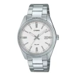 ساعة كاسيو الرجالية الكلاسيكية MTP-1302DA-7AVDF – Casio Classic Stainless Steel Silver Dial Watch
