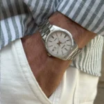 ساعة كاسيو الرجالية الكلاسيكية MTP-1302DA-7AVDF – Casio Classic Stainless Steel Silver Dial Watch
