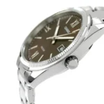 ساعة كاسيو الرجالية الكلاسيكية MTP-1302DD-5AVDF – Casio Classic Stainless Steel Brown Dial Watch