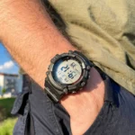 ساعة كاسيو الرقمية AE-1500WH-1AVDF رجالية بتوقيت عالمي وLED – Casio Digital Watch Dual Time 100M Resin