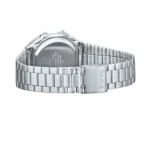 ساعة كاسيو الرقمية الكلاسيكية A168WA-1WDF فضية – Casio Vintage Digital Watch Stainless Steel EL Backlight