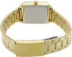 ساعة كاسيو النسائية الذهبية الكلاسيكية LTP-V007G-9EUDF – Casio Gold Rectangular Classic Watch
