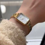 ساعة كاسيو النسائية الذهبية الكلاسيكية LTP-V009G-7EUDF – Casio Gold Elegant Rectangular Watch