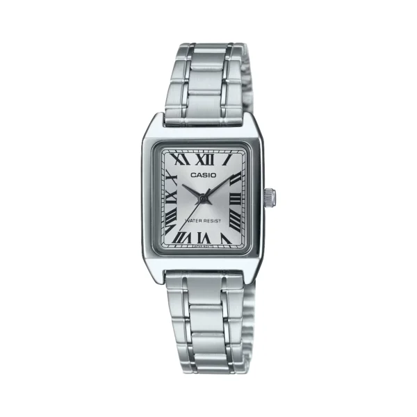 ساعة كاسيو النسائية الكلاسيكية LTP-V007D-7BUDF – Casio Classic Rectangular Watch