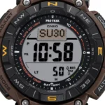 ساعة كاسيو برو تريك PRG-340L-5DR رجالية تعمل بالطاقة الشمسية – Casio Pro Trek Solar Outdoor Watch Altimeter Compass Barometer