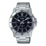 ساعة كاسيو رجالية MTP-VD01D-1CVUDF كلاسيك ستانلس ستيل – Casio Analog Men’s Watch 45mm Stainless Steel Date