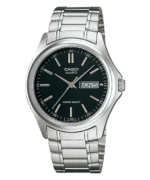 ساعة كاسيو كلاسيك MTP-1239D-1ADF رجالية – Casio Classic Analog Day & Date 38.5mm Stainless Steel Watch