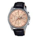 ساعة كاسيو EFV-610EL-5AUDF كرونوغراف أنالوج بسوار جلد أصلي أحمر | Casio EFV-610EL-5AUDF Analog Chronograph Red Leather Band Watch