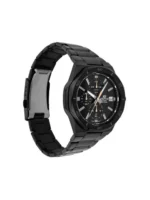 ساعة كاسيو EFV-640DC-1AVUDF كرونوغراف أنالوج بسوار ستانلس ستيل مطلي بالأسود | Casio EFV-640DC-1AVUDF Analog Chronograph Black Ion-Plated Stainless Steel Watch