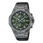 ساعة كاسيو EFV-640DC-3AVUDF كرونوغراف أنالوج بسوار ستانلس ستيل مطلي بالرمادي | Casio EFV-640DC-3AVUDF Analog Chronograph Gray Ion-Plated Stainless Steel Watch