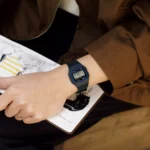 ساعة كاسيو F-91W-1DG رقمية كلاسيكية بسوار ريزين | Casio F-91W-1DG Classic Digital Resin Watch
