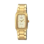 ساعة كاسيو LTP-1165N-9CRDF أنالوج نسائية بسوار ستانلس ستيل مطلي بالذهب | Casio LTP-1165N-9CRDF Analog Women’s Gold-Tone Stainless Steel Watch