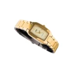 ساعة كاسيو LTP-1165N-9CRDF أنالوج نسائية بسوار ستانلس ستيل مطلي بالذهب | Casio LTP-1165N-9CRDF Analog Women’s Gold-Tone Stainless Steel Watch