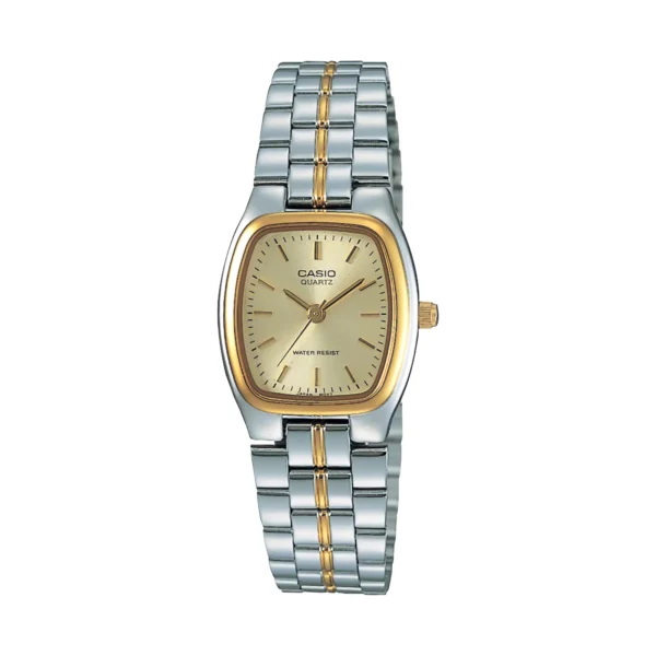 ساعة كاسيو LTP-1169G-9ARDF أنالوج نسائية بسوار ستانلس ستيل مطلي بالذهب | Casio LTP-1169G-9ARDF Analog Women’s Gold-Tone Stainless Steel Watch