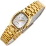 ساعة كاسيو LTP-1169N-7ARDF أنالوج نسائية بسوار ستانلس ستيل مطلي بالذهب | Casio LTP-1169N-7ARDF Analog Women’s Gold-Tone Stainless Steel Watch