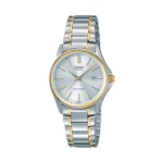 ساعة كاسيو LTP-1183G-7ADF أنالوج نسائية بسوار ستانلس ستيل مطلي بالذهب | Casio LTP-1183G-7ADF Analog Women’s Gold-Tone Stainless Steel Watch
