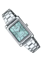 ساعة كاسيو LTP-1234DD-2ADF أنالوج نسائية بسوار ستانلس ستيل مطلي | Casio LTP-1234DD-2ADF Analog Women’s Ion-Plated Stainless Steel Watch
