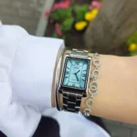 ساعة كاسيو LTP-1234DD-2ADF أنالوج نسائية بسوار ستانلس ستيل مطلي | Casio LTP-1234DD-2ADF Analog Women’s Ion-Plated Stainless Steel Watch