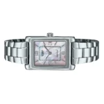 ساعة كاسيو LTP-1234DS-4ADF أنالوج نسائية بسوار ستانلس ستيل مطلي وقرص من عرق اللؤلؤ | Casio LTP-1234DS-4ADF Analog Women’s Ion-Plated Stainless Steel Watch with Mother-of-Pearl Dial