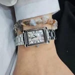 ساعة كاسيو LTP-1234DS-4ADF أنالوج نسائية بسوار ستانلس ستيل مطلي وقرص من عرق اللؤلؤ | Casio LTP-1234DS-4ADF Analog Women’s Ion-Plated Stainless Steel Watch with Mother-of-Pearl Dial