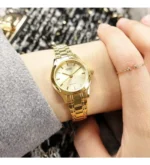 ساعة كاسيو LTP-1275G-9ADF أنالوج نسائية بسوار ستانلس ستيل مطلي بالذهب | Casio LTP-1275G-9ADF Analog Women’s Gold-Tone Stainless Steel Watch