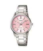 ساعة كاسيو LTP-1303D-4AVDF أنالوج نسائية بسوار ستانلس ستيل مطلي | Casio LTP-1303D-4AVDF Analog Women’s Ion-Plated Stainless Steel Watch