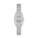 ساعة نسائية كلاسيكية برونزية مستطيلة USPA2114-02 – U.S. Polo Assn. Classic Quartz Women’s Watch 25x41mm Metallic Gray Dial & Rose Gold/Gray Steel Strap