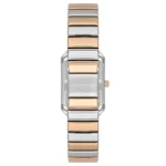 ساعة نسائية كلاسيكية دائرية USPA2108-04 – U.S. Polo Assn. Classic Quartz Women’s Watch 22.5×33.5mm Silver Dial & Rose Gold/Silver Strap