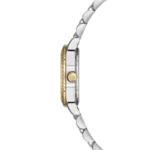 ساعة نسائية كلاسيكية رمادية معدنية USPA2115-06 – U.S. Polo Assn. Classic Quartz Women’s Watch 26mm Metallic Gray Dial & Gold/Gray Steel Strap
