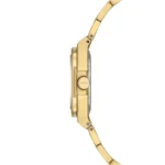 ساعة نسائية كلاسيكية مستديرة ذهبية USPA2113-02 – U.S. Polo Assn. Classic Quartz Women’s Watch 32mm Metallic Gray Dial & Gold Steel Strap