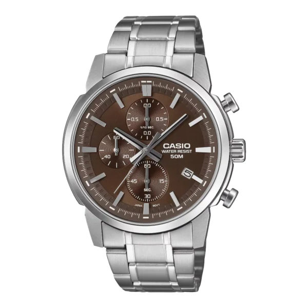 ساعة كاسيو رجالية MTP-E510D-5AVDF – Casio Men’s Watch MTP-E510D-5AVDF