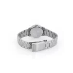 ساعة كاسيو LTP-V002D-7B3UDF النسائية الفضية الكلاسيكية بميناء أبيض | Casio LTP-V002D-7B3UDF Women Silver Classic White Dial Stainless Steel Watch