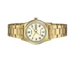 ساعة كاسيو LTP-V006G-9BUDF النسائية الذهبية الفاخرة مع عرض اليوم والتاريخ | Casio LTP-V006G-9BUDF Women Gold Tone Stainless Steel Day-Date Watch