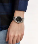 ساعة كاسيو MTP-1183A-1ADF الرجالية الكلاسيكية السوداء بسوار ستانلس ستيل | Casio MTP-1183A-1ADF Men Black Classic Stainless Steel Date Watch
