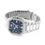 ساعة كاسيو MTP-B195D-2AVDF الرجالية باللون الأزرق | Casio MTP-B195D-2AVDF Blue Dial Stainless Steel Watch