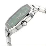 ساعة كاسيو MTP-B195D-3AVDF الرجالية باللون الأخضر | Casio MTP-B195D-3AVDF Green Dial Stainless Steel Watch
