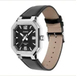 ساعة كاسيو MTP-B195L-1AVDF الرجالية بسوار جلدي أسود | Casio MTP-B195L-1AVDF Black Leather Strap Watch